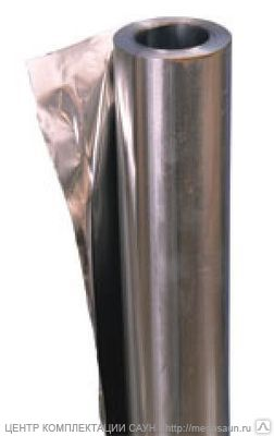 Фольга алюминиевая для бани и сауны “Стандарт” (1,2 Х 10) 100 мкм 12 м2