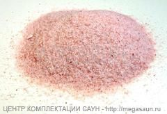 Гималайская розовая соль для бани и ванны