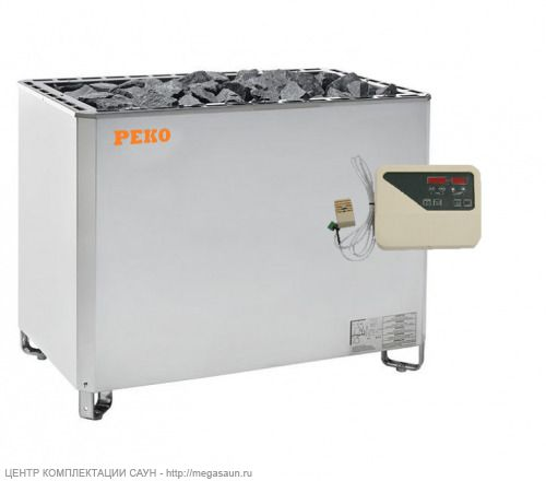 Электрическая печь для бани и сауны peko ehgf-240 выносной пульт и блок мощности в комплекте