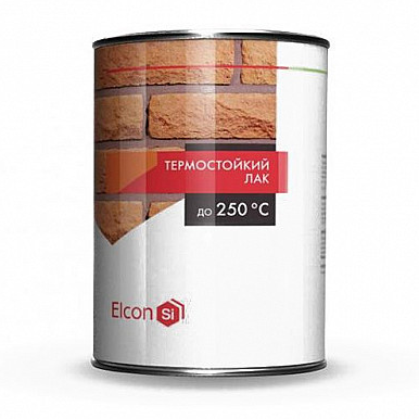 Лак термостойкий 0,8 кг Elkon +250