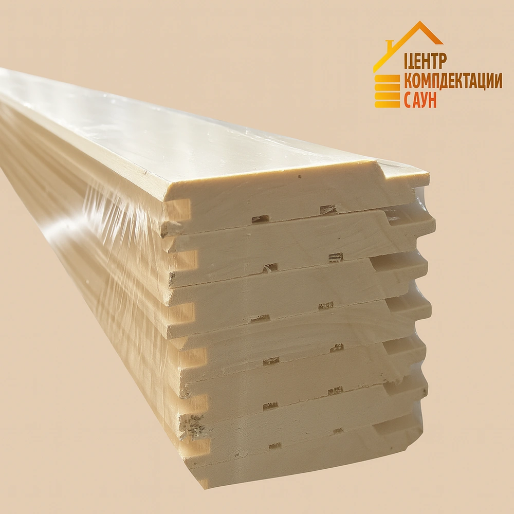   Галтель осина 20х20х2500 мм. - купить в Центре комплектации саун СПб.  