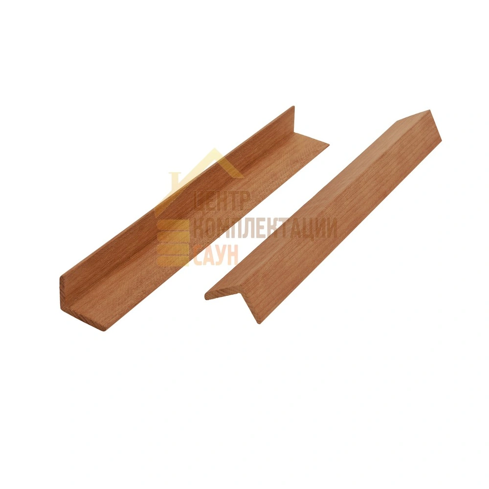   Уголок внешний из термоосины 30х40x2200 мм — для бани и сауна | Центр комплектации саун, СПб  