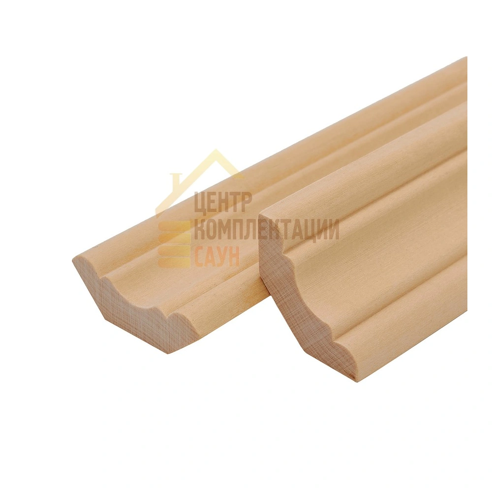 Плинтус из осины 25х25x2400 мм. Центр комплектациисаун