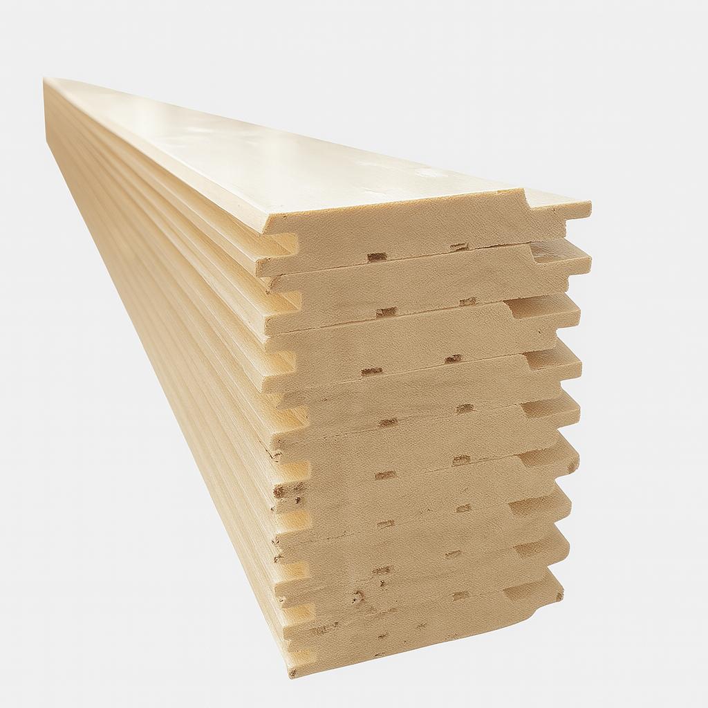 Вагонка осина сорт Лайт (срощенная) 14×91x2100 мм — купить для бани и сауны | Центр комплектации саун