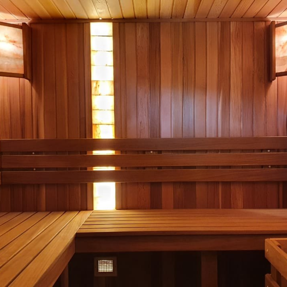  Дверь стеклянная бронза FireWay 0.8×2.0 м — осиновая коробка, три петли, магнитная ручка | Центр комплектации саун    