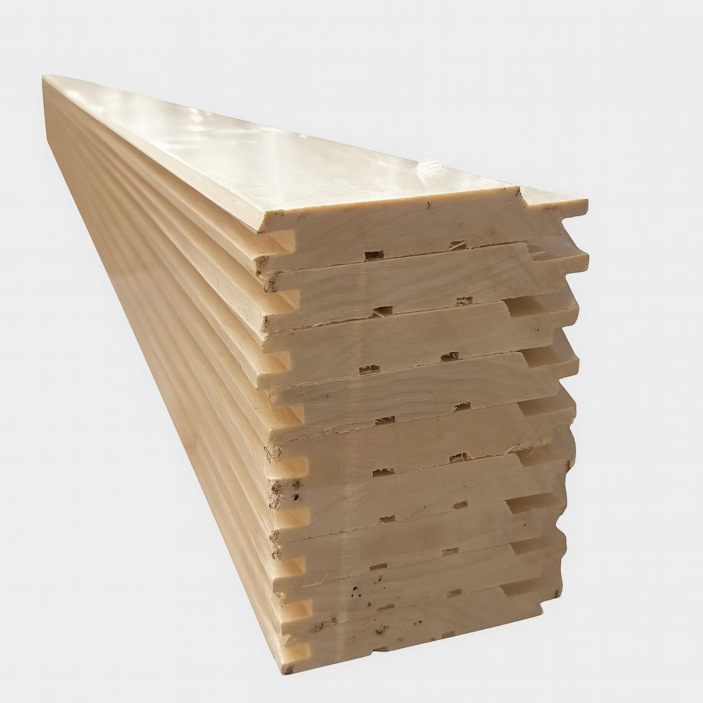 Вагонка липа сорт «Э» 15х88х1400мм