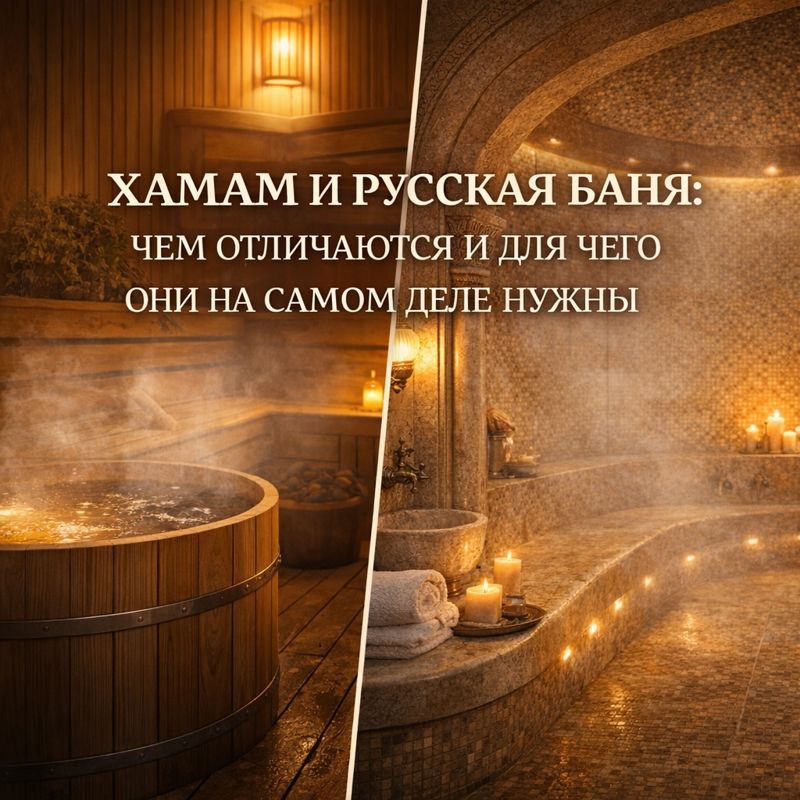Хамам: что это такое, польза турецкой бани и отличия от русской