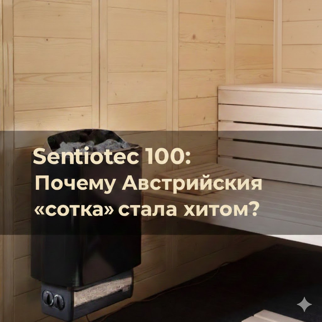 Печка для сауны Sentiotec — электрическая каменка для финской сауны | megasaun.ru